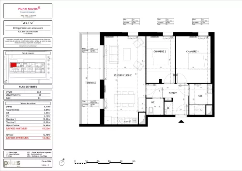  Galerie Appartement 107 - T3