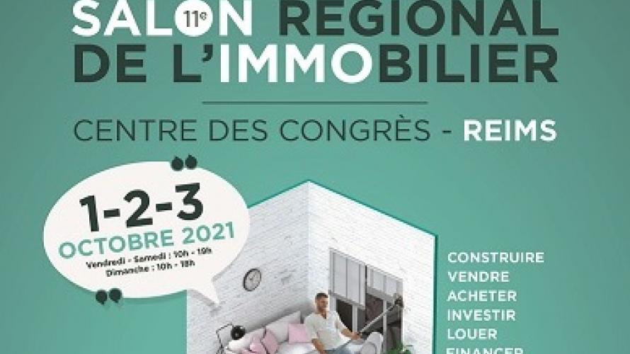 Salon Régional de l'immobilier à Reims du 1er au 3 octobre 2021
